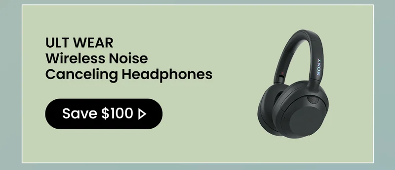 ULT WEAR Wireless Noise Canceling Headphones | Save $100>