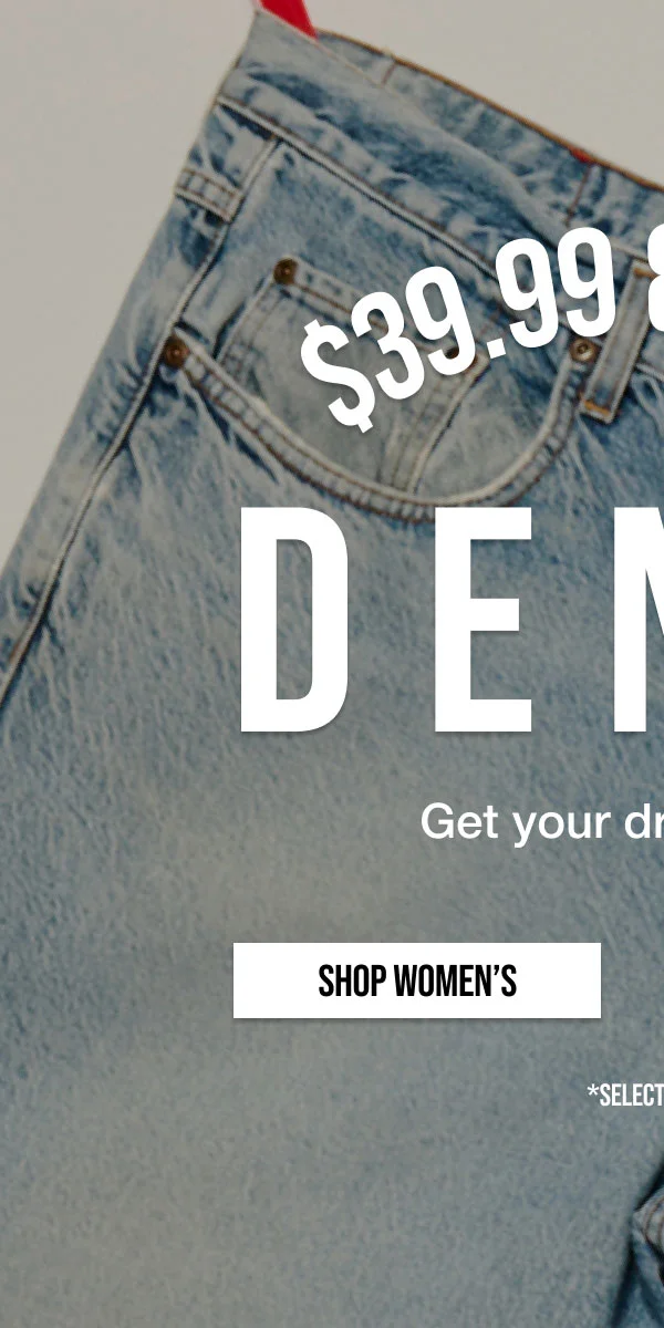 $39.99 & Under Denim Shop Women's