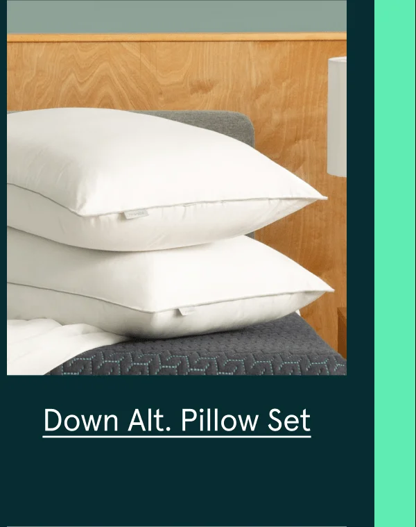 Down Alt. Pillow Set