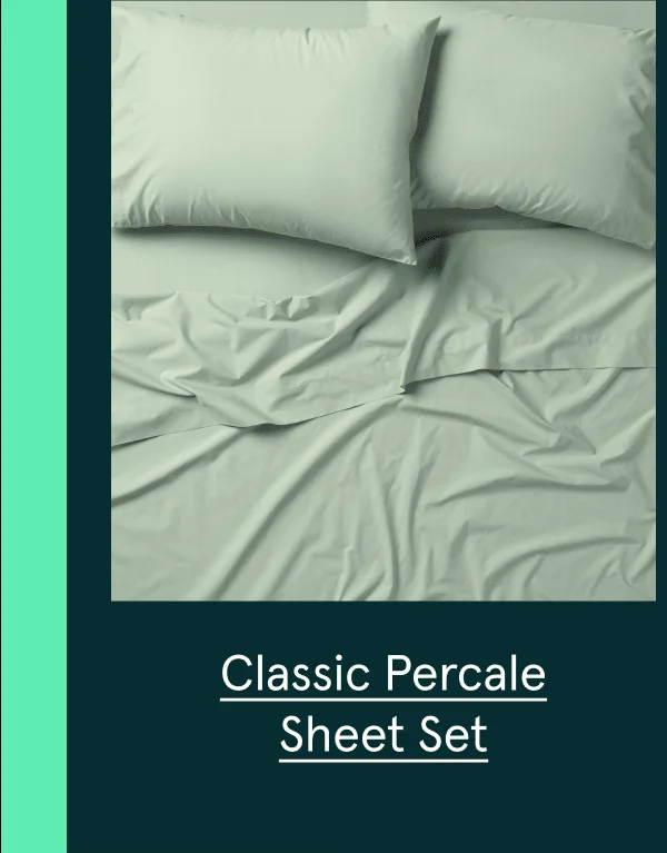 Classic Percale Sheet Set