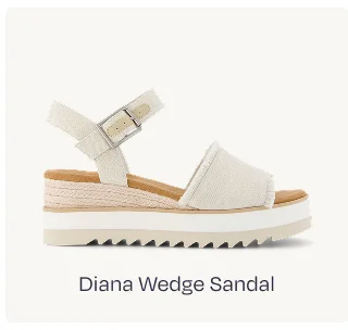 Diana Wedge Sandal