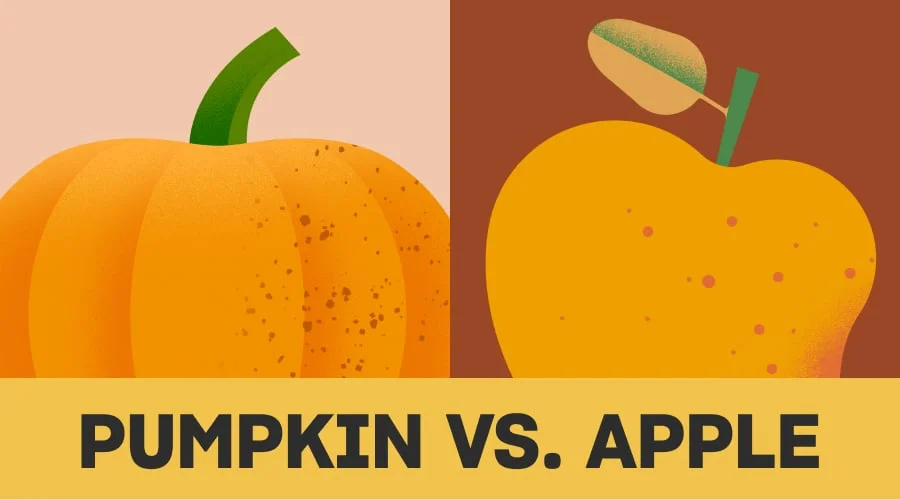 Pumpkin vs Apple