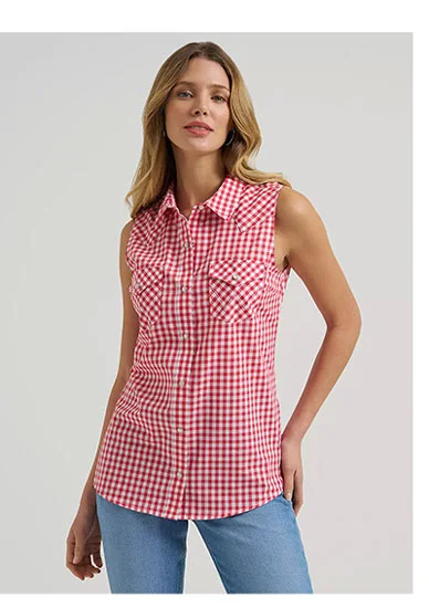 Women's Essential Western Snap Tank