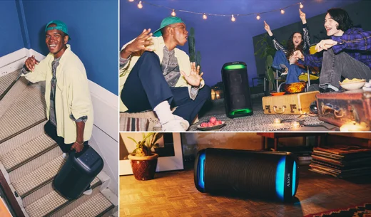 People using the XV500 X-Series Wireless Party Speaker