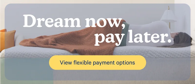 Dream now, pay later; View flexible payment options