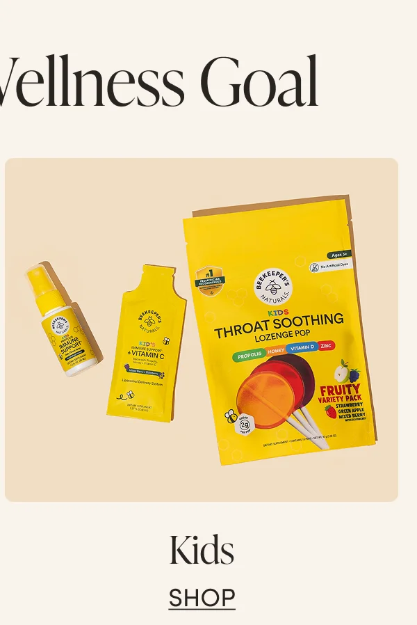 Shop your wellness goal. kids shop
