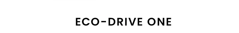 Eco-Drive One