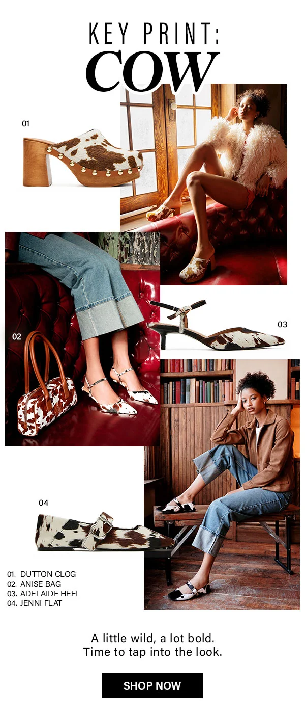 Key Print: Cow - Dutton, anise, adelaide, jenni
