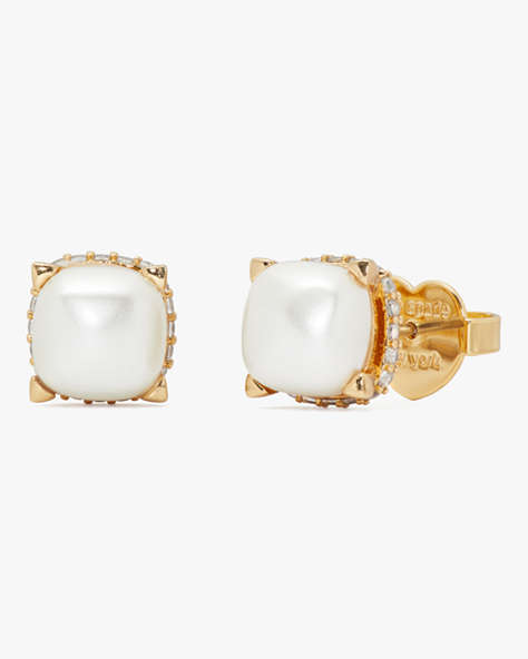 Little Luxuries 8Mm Square Studs