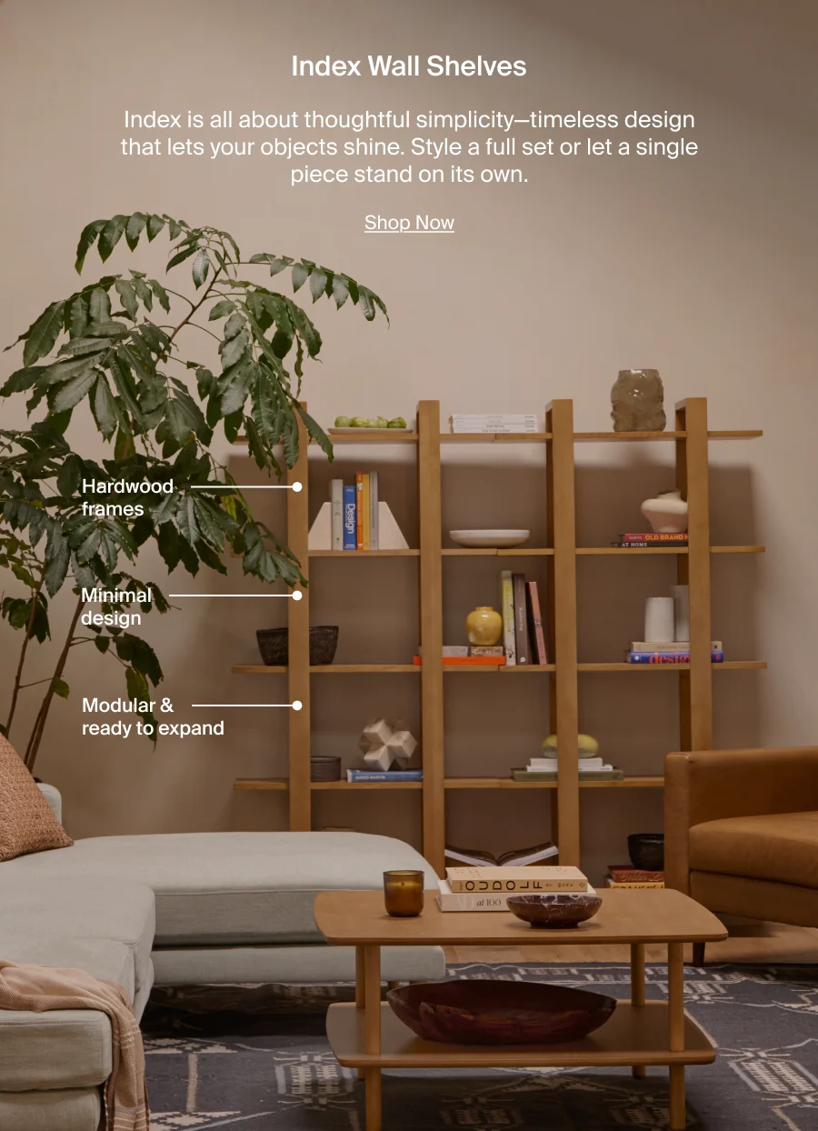 Index Wall Shelf. Shop Now.