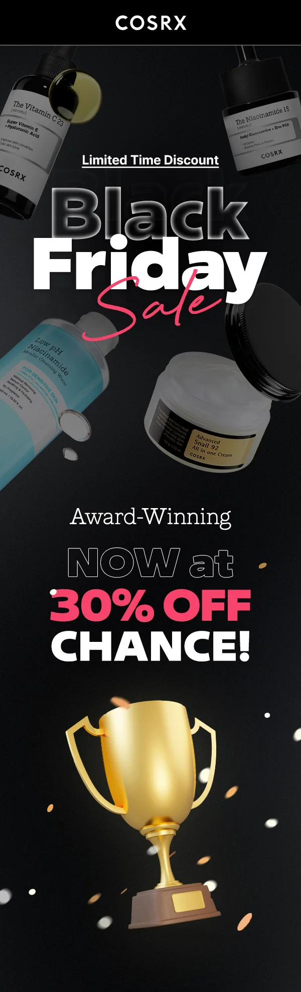 Award-winning Now at 30% OFF Chance!