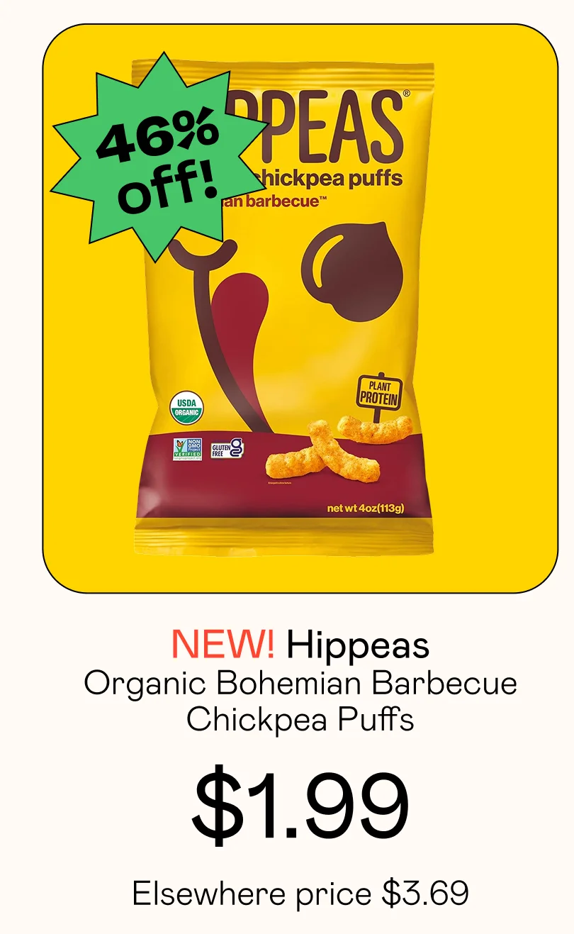 Organic Bohemian Barbecue Chickpea Puffs