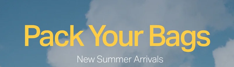 Pack Your Bags