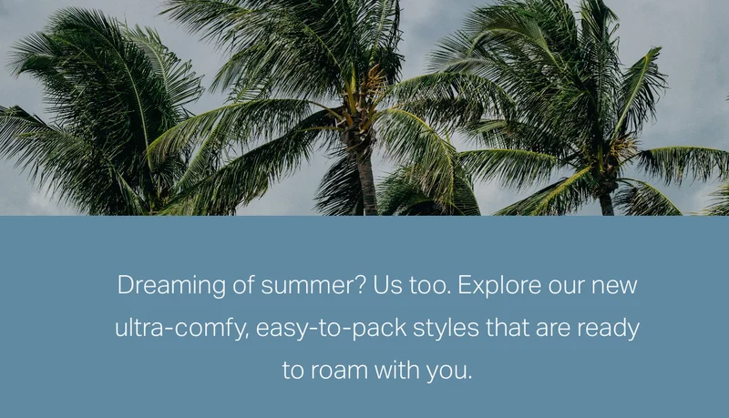 Dreaming of summer? Us too.