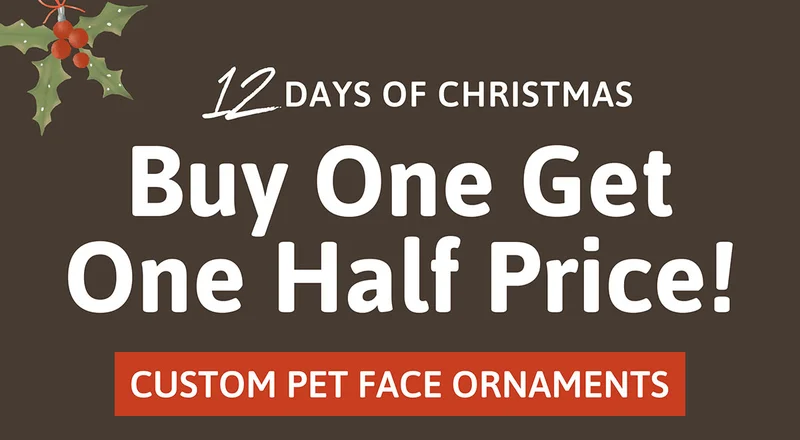 12 Days of Christmas! Buy One Get One Half Price Ornanents