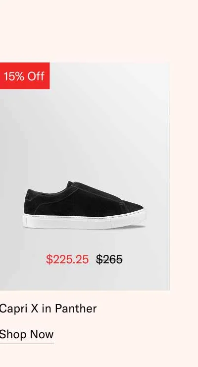 Capri X in Panther. Shop Now