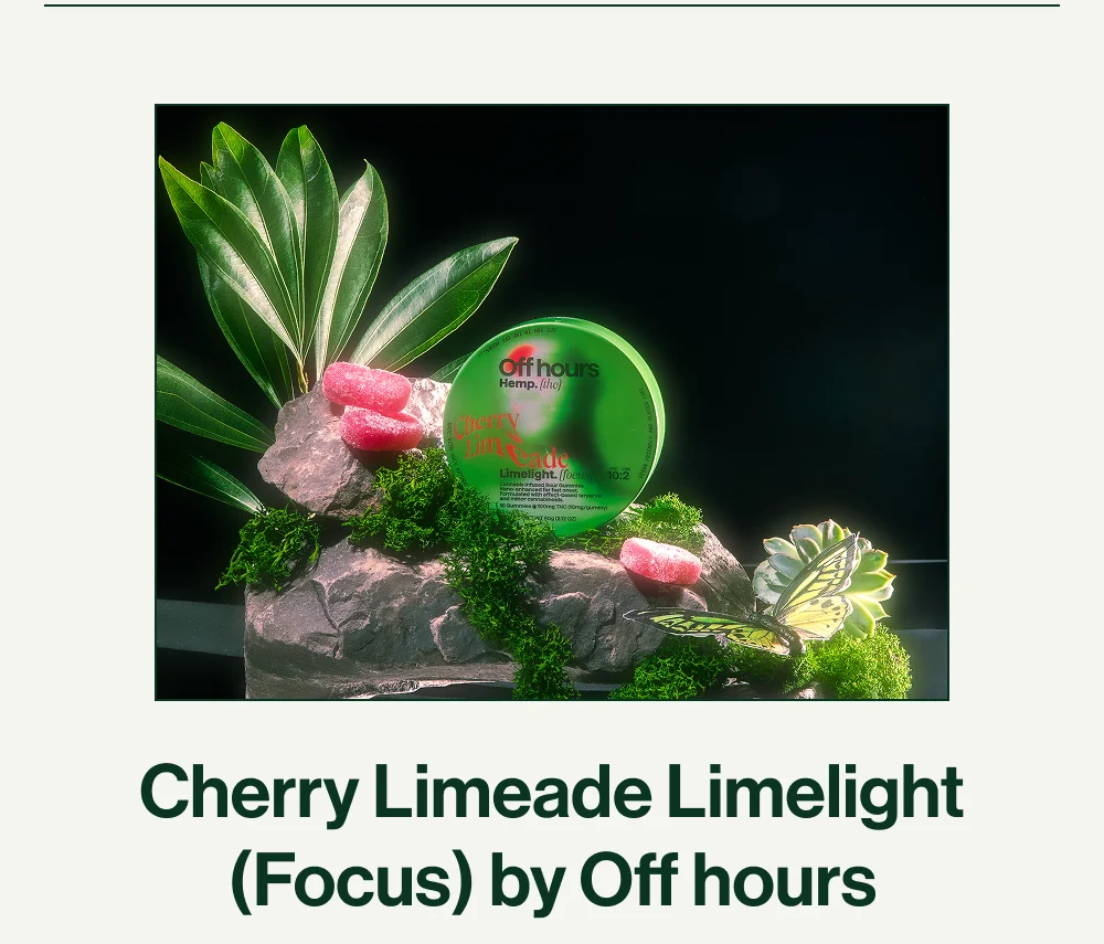 Off hours focus cherry limeade