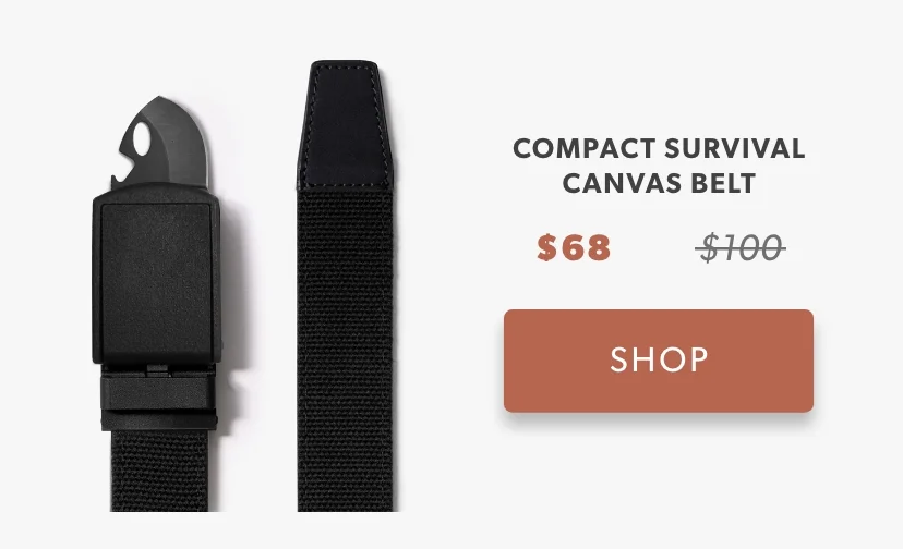 Compact Survival Belt Compact Survival Belt