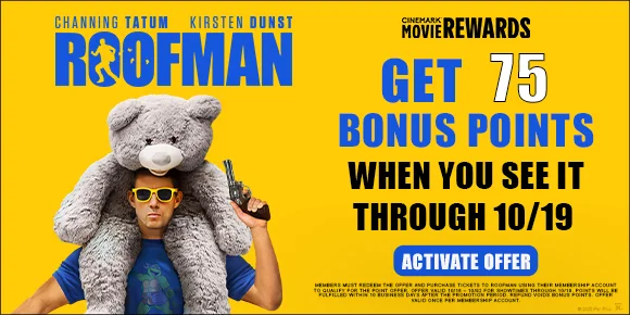 ROOFMAN | GET 75 BONUS POINTS WHEN YOU SEE IT THROUGH 10/19 | ACTIVATE OFFER > ROOFMAN | GET 75 BONUS POINTS WHEN YOU SEE IT THROUGH 10/19 | ACTIVATE OFFER >