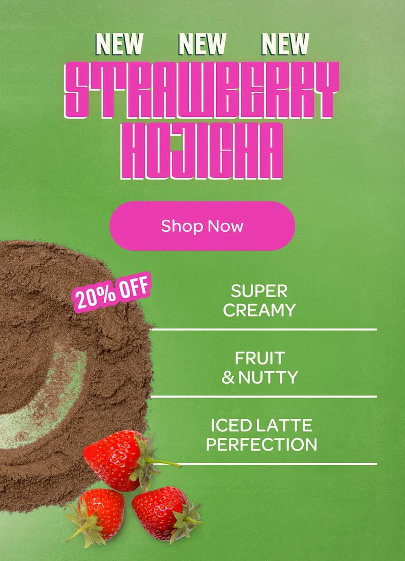 Strawberry Hojicha
