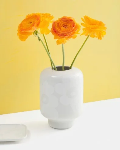 Unikko ceramic vase