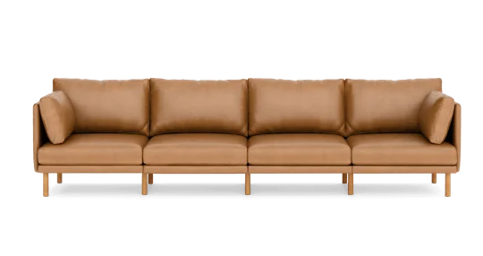 Field Leather 4-Piece Sofa