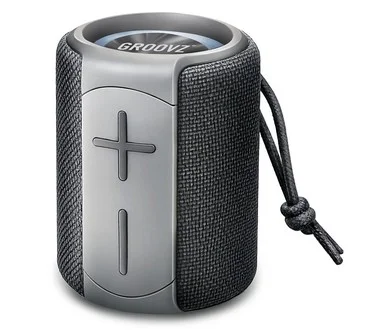 Groovz Link Portable Bluetooth Speaker with LED Lights