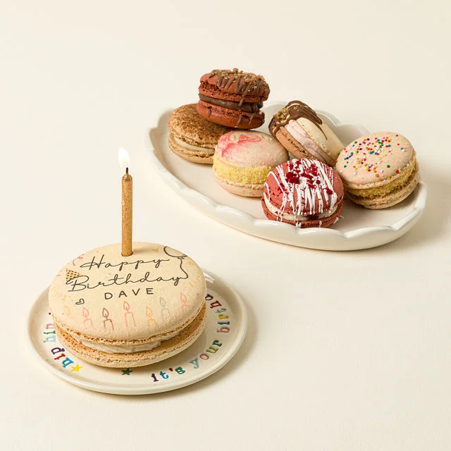 Giant Macaron Customizable Birthday Box