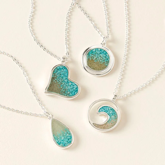 Sentimental Sand Custom Necklace