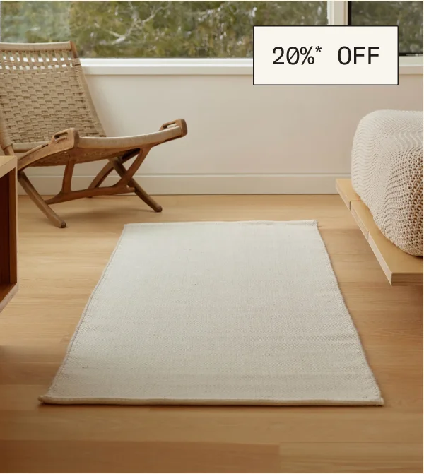 Save 20%* on Rugs