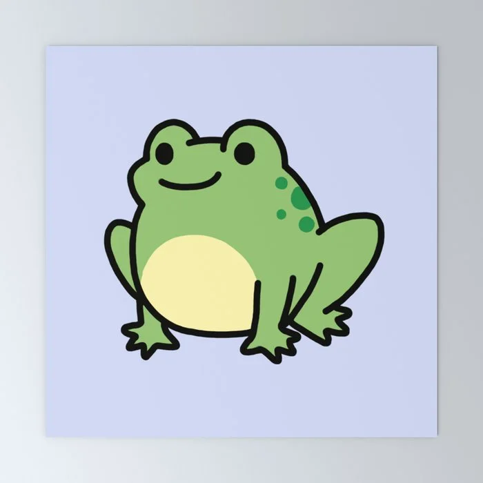 Frog Mini Art Print Mini Art Print