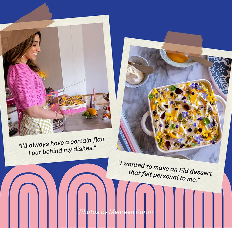 "I'll always have a certain flair I put behind my dishes."