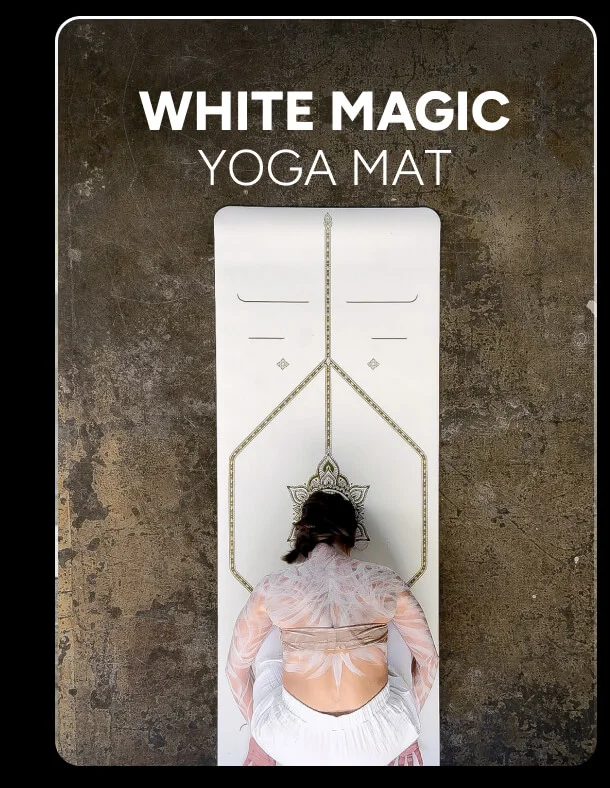 White Magic Yoga Mat