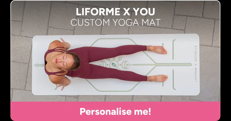 Liforme X You Custom Yoga Mat