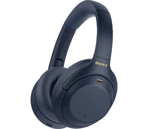 Sony WH-1000XM4 Wireless Premium Noise Canceling Over-The-Ear Headphones, Blue