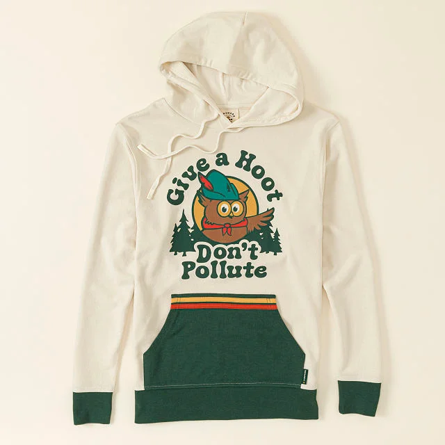 Give a Hoot Don't Pollute Hoodie