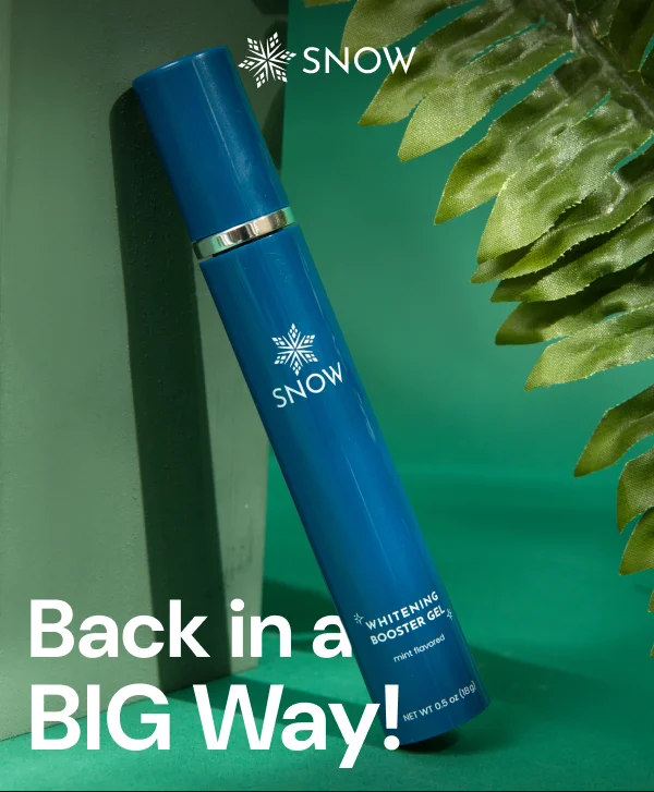 Back in a BIG Way! Daily Toothpaste Whitening Booster Gel is back and better than ever. {SHOP NOW}