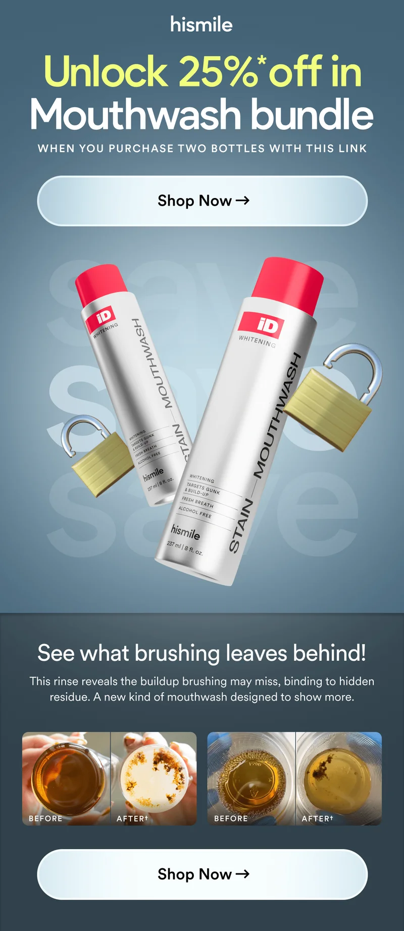 Unlock 25%* off Mouthwash bundle when you purchase two bottles with this link - shop now