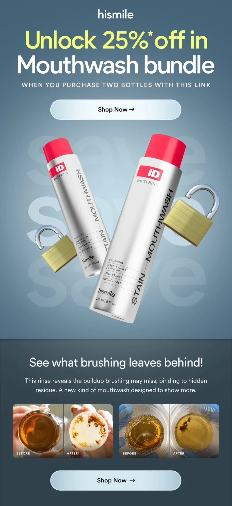 Unlock 25%* off Mouthwash bundle when you purchase two bottles with this link - shop now