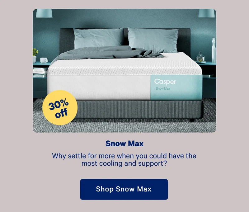Snow Max; Why settle for more when you could have the most cooling and support?