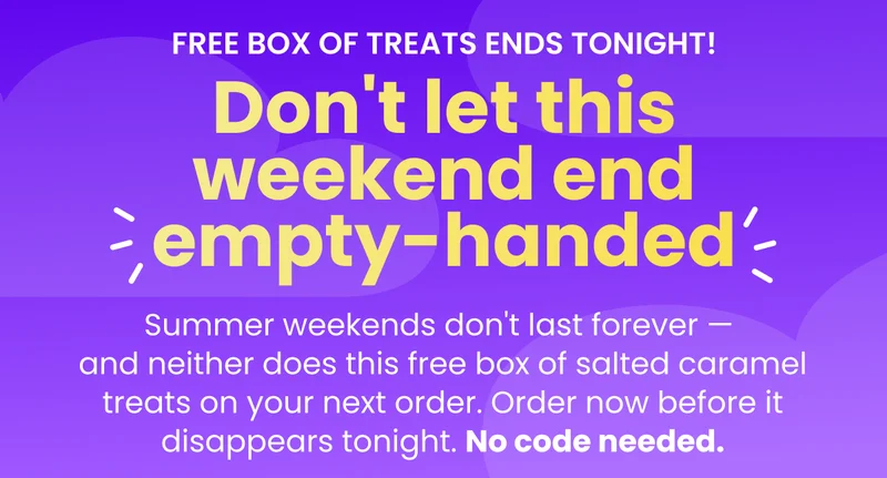 FREE box of Salted Caramel Treats