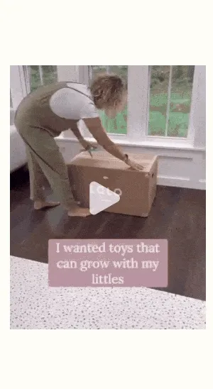 “I’ve been a fan of all things @lalo for years now, and their recent Play Launch has me 😍😍😍. I wanted more functional toys that could grow with my little ones.  Lalo's new play products are not only built to last, but they're also non-toxic and look beautiful in our space.” - @eatplaysay Shop Now