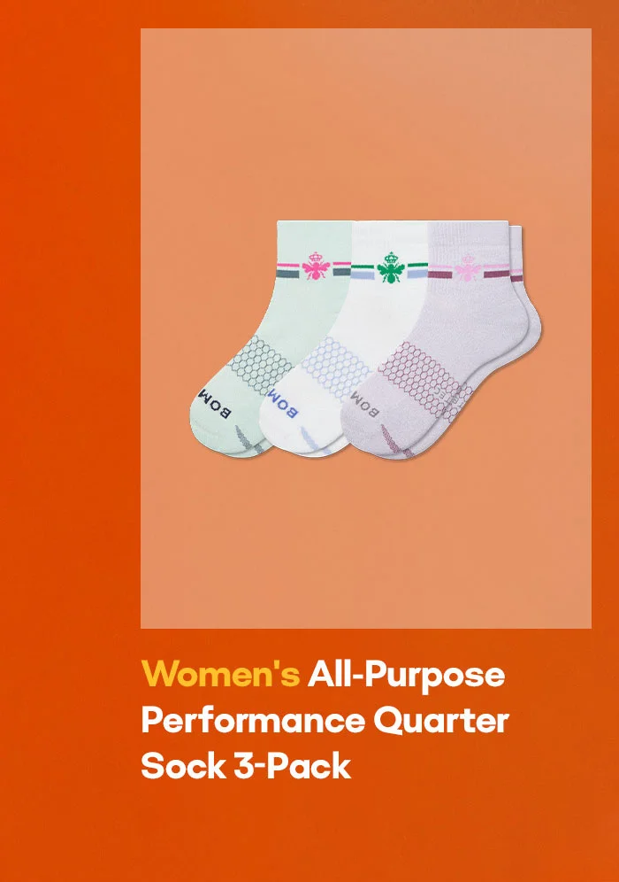 Women's All-Purpose Performance Quarter Sock 3-Pack