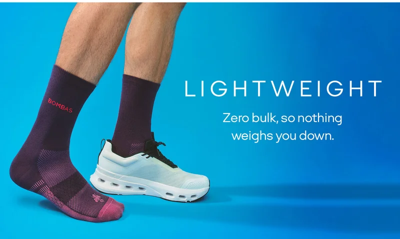 LIGHTWEIGHT. Zero bulk, so nothing weighs you down.