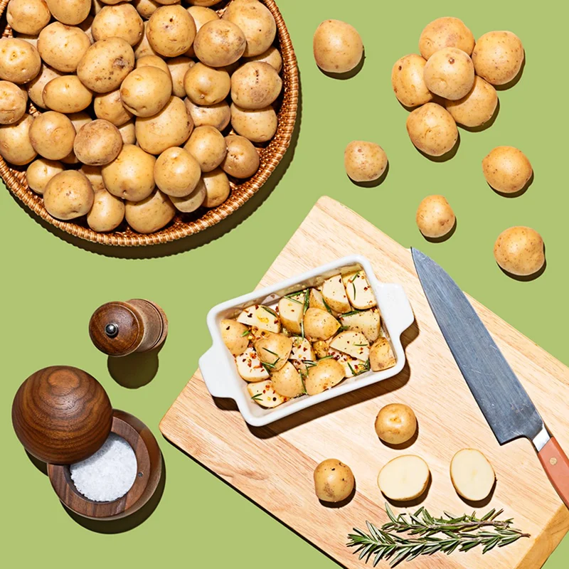 Row 7 Rescued Potatoes