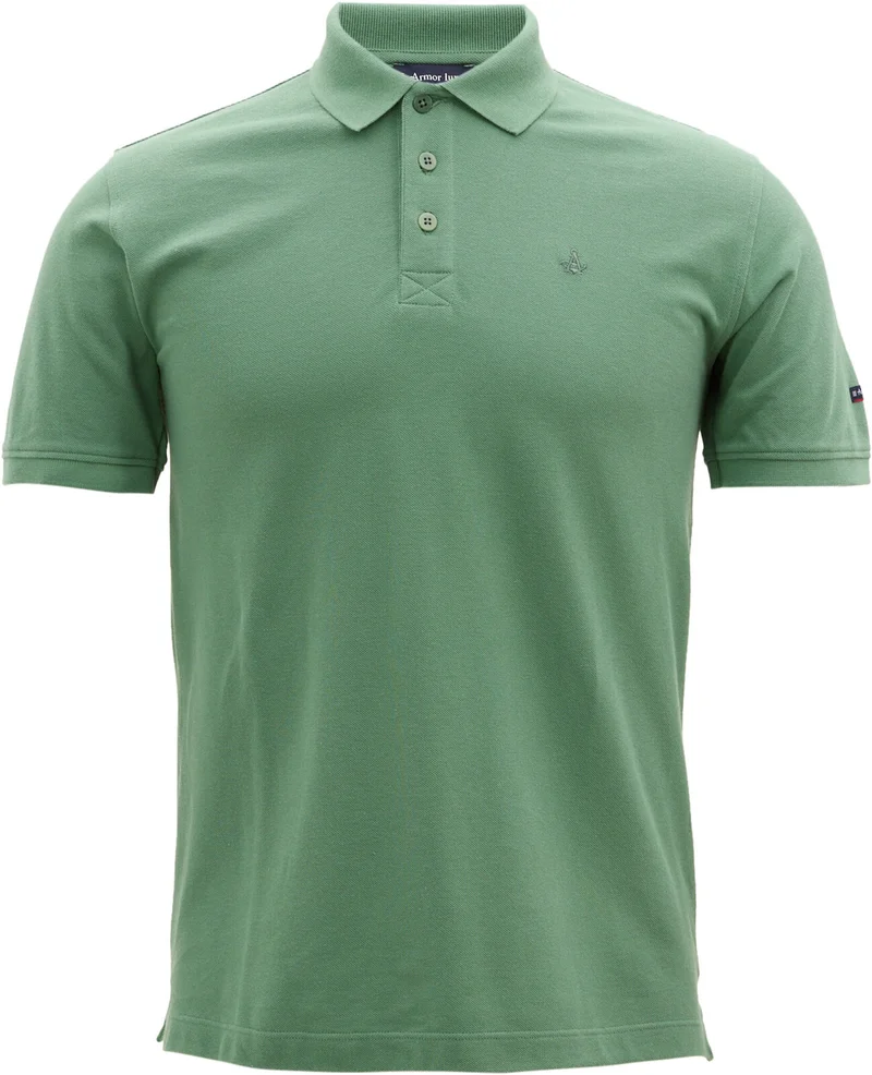 Armor Lux,  Piqué Cotton Short Sleeve Polo - Men's