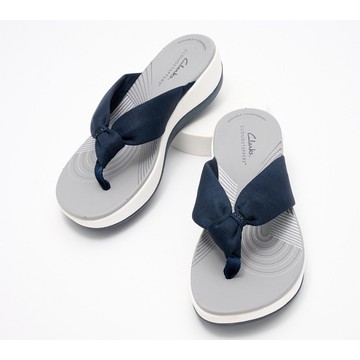 Clarks Cloudsteppers Solid Thong Sandals - Arla Glison