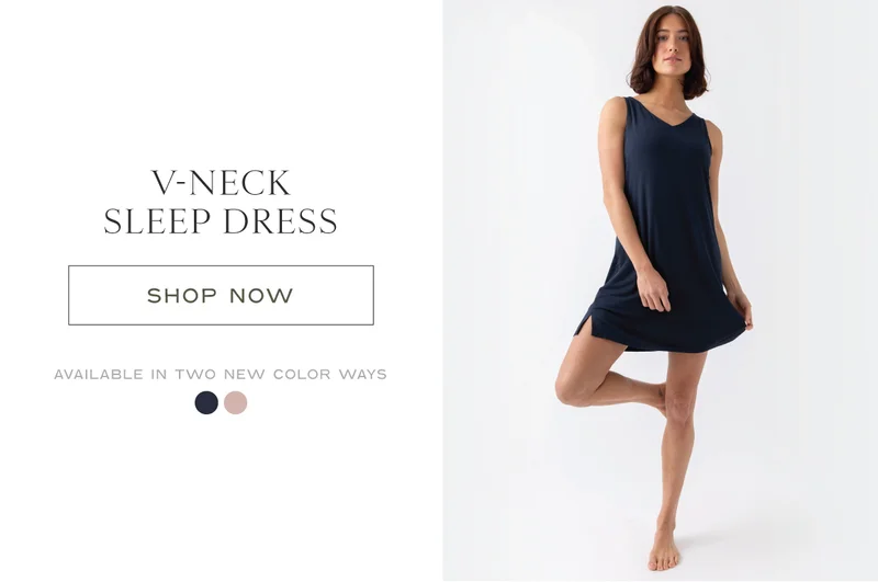 Shop The V-Neck Sleep Dress