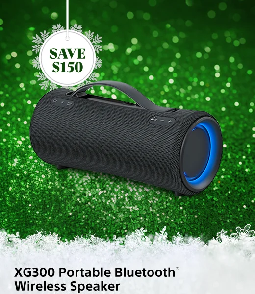 Save $150 | XG300 Portable Bluetooth® Wireless Speaker