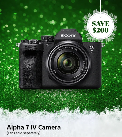 Save $200 | Alpha 7 IV Camera